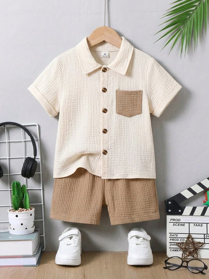 Ensemble garçon t-shirt et short